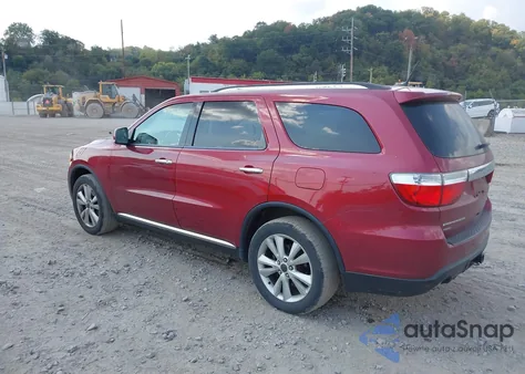 2013 Dodge Durango Crew from USA, damaged, VIN 1C4SDJDT8DC689846